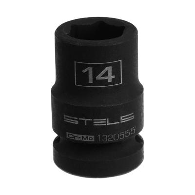 Soquete Impacto 1/2'' Sextavado Cromo Molibdênio 14mm Stels