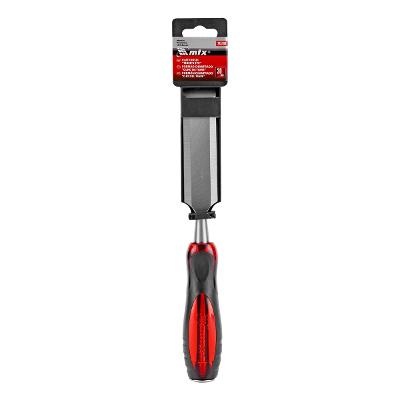 Formão Chanfrado Cabo Emborrachado 30mm Aço Cromo-Vanádio 65HRC MTX 245199