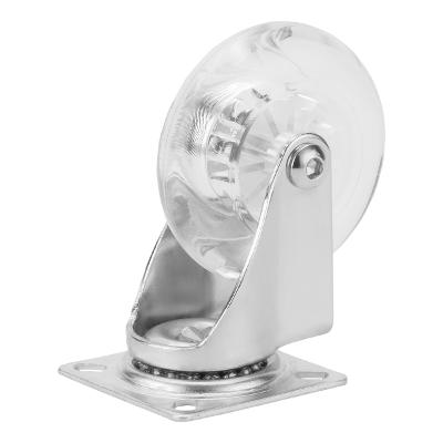 Rodízio De Gel Giratório Sem Freio 3'' 75mm 55kg MTX