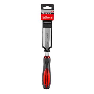 Formão Chanfrado Emborrachado 32mm Aço Cromo-Vanádio MTX