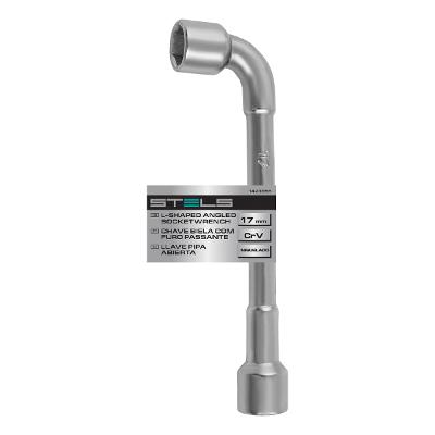 Chave Biela Com Furo Passante Cromo Vanádio 17mm Stels