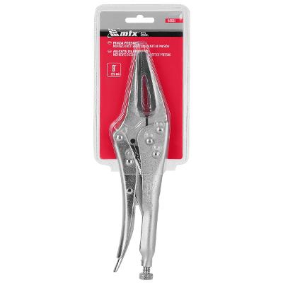Alicate De Pressão Mordente Longo 9''-225mm Aço Forjado Profissional