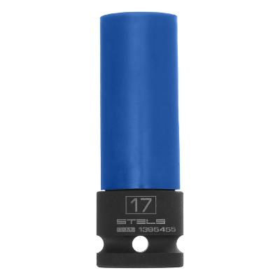 Soquete Estriado 1/2'' 15/16'' Mm Aço Crv Stels
