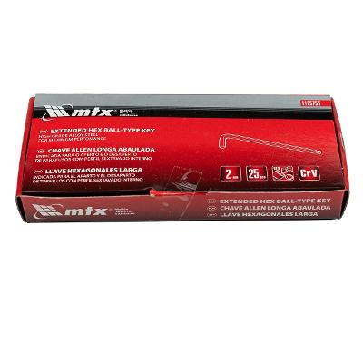 Chave Allen 2mm 25pçs Cromo Vanadio Fosfatizada