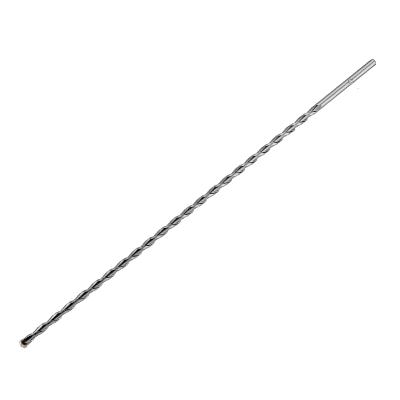 Broca Para Concreto 12 X 600mm Cilíndrica Aço 40X VK8 MTX