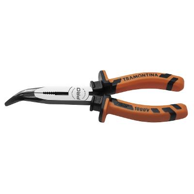 Alicate Meia Cana Isolado 1.000 V 8'' Aço Inox Forjado Alta Performance Tramontina Pro