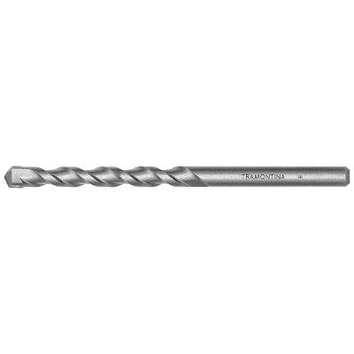 Broca Concreto 9,5x120 mm com Ponta Carboneto Tungstênio Aço Especial Ajuste Preciso Durabilidade Tramontina Master