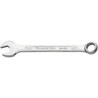 Chave Combinada 27 Mm Basic Aço Especial Cromado Peso 150g Comprimento 35 Cm Operação Fácil Tramontina