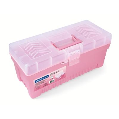 Caixa 17'' 10kg Trava Cadeado Bandeja Removível Tramontina
