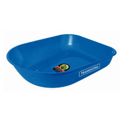 Caçamba Rasa 50 L Aço Azul 0,6 mm Tramontina
