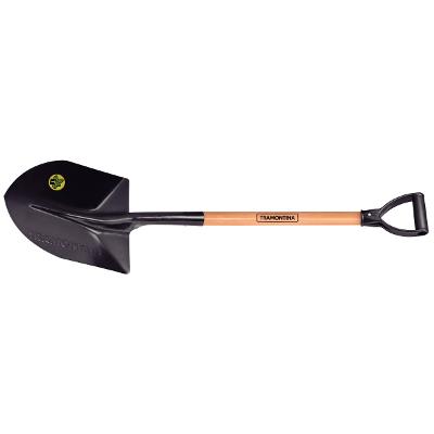 Pá de Bico 71 cm 460/30 Aço Carbono com Madeira Tramontina