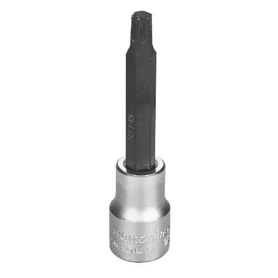 Soquete 1/2'' T45 Longo Cromo Vanádio Trafix Tramontina PRO