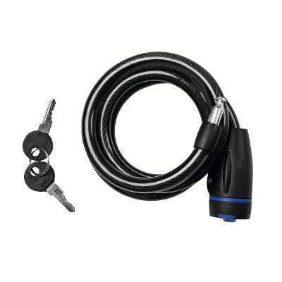 Cadeado Antifurto 1,2m 12mm 2 Chaves Segurança Aço PVC Tramontina