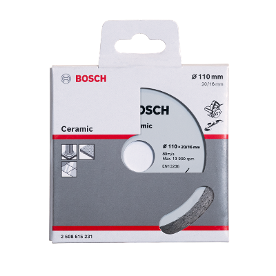 Disco Diamantado Bosch Ceramic Continuo 110X20/16X8mm