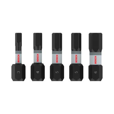 Jogo De Bits Bosch Pro Hex Impact 25mm 5Un