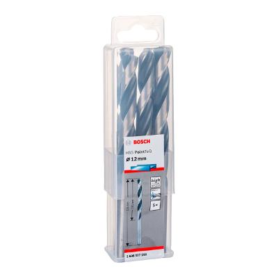 Broca Metal Bosch Aço Rápido Hss-Pointteq 12mm 5 Peças