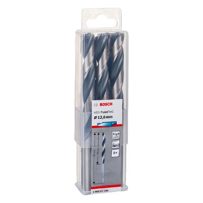 Broca Metal Bosch Aço Rápido Hss-Pointteq 12,6mm 5 Peças
