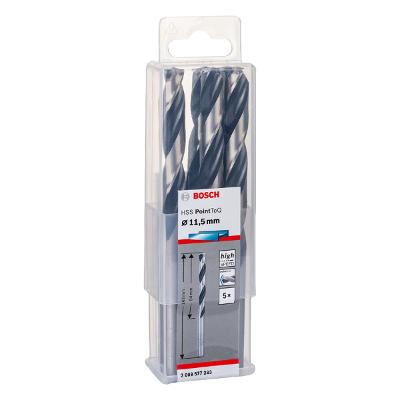 Broca Metal Bosch Aço Rápido Hss-Pointteq 11,5mm 5 Peças