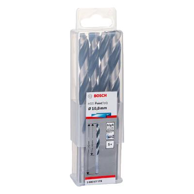 Broca Metal Bosch Aço Rápido Hss-Pointteq 10,8mm 5 Peças