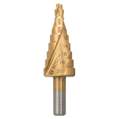 Broca Escalonada Para Metal Bosch Hss-Tin 4-20mm 9 Diâmetros
