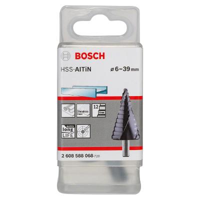 Broca Escalonada P/Metal Bosch Hss-Altin 6-39mm 12 Diâmetros