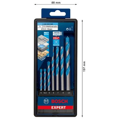 Broca Bosch Expert Cyl-9 5 5,5 6 7 8 10mm 7 Pcs