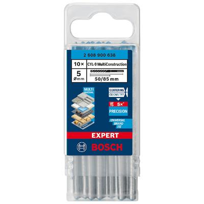 Broca Bosch Expert Cyl-9 Multiconstruction 5X50X85mm 10Pçs