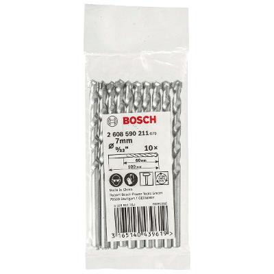 Broca Para Concreto Bosch Cyl-1 Ø7 X 60 X 100 mm 10 Peças