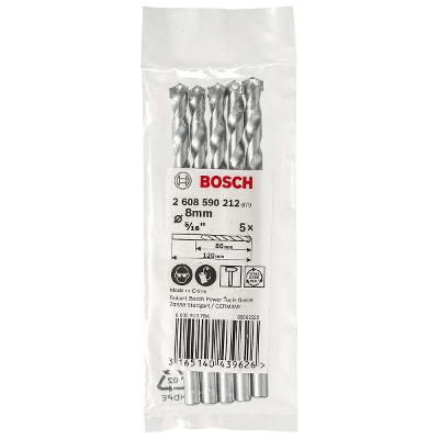 Broca Para Concreto Bosch Cyl-1 Ø8 X 80 X 120 mm 5 Peças