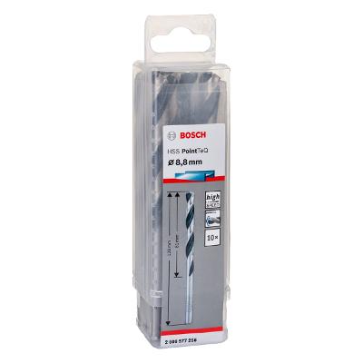 Broca Metal Bosch Aço Rápido Hss-Pointteq 8,8mm 10 Peças