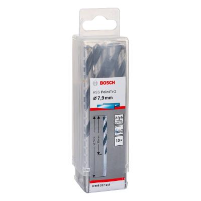 Broca Metal Bosch Aço Rápido Hss-Pointteq 7,9mm 10 Peças