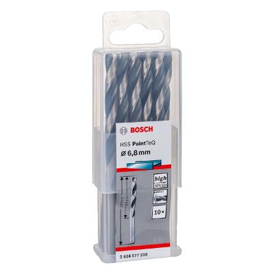 Broca Metal Bosch Aço Rápido Hss-Pointteq 6,8mm 10 Peças