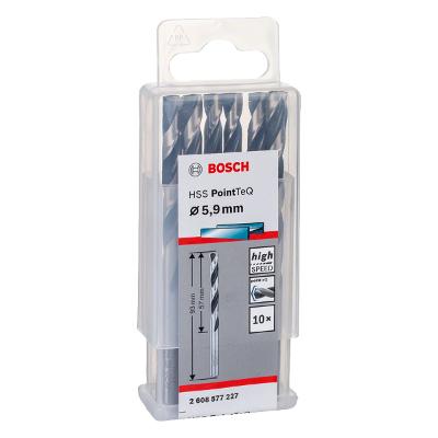 Broca Metal Bosch Aço Rápido Hss-Pointteq 5,9mm 10 Peças