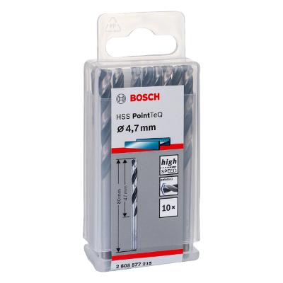 Broca Metal Bosch Aço Rápido Hss-Pointteq 4,7mm 10 Peças