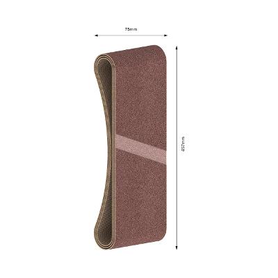 Cinta De Lixa Bosch Pro X440 75X457mm Grano 80 3Un