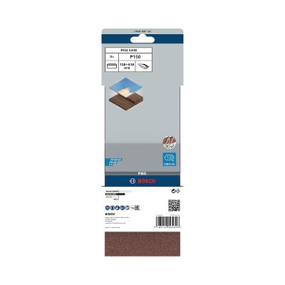 Cinta De Lixa Bosch Pro X440 100X610mm Grano 150 3Un