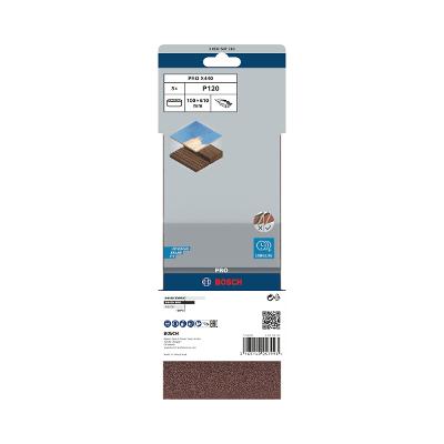 Cinta De Lixa Bosch Pro X440 100X610mm Grano 120 3Un