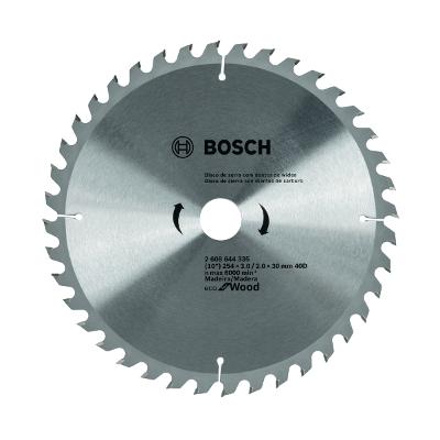 Disco Serra Circular Bosch Ecoline Ø254X30mm 40D