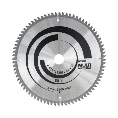 Disco Serra Circular Bosch Multimaterial Ø235X25mm 80D