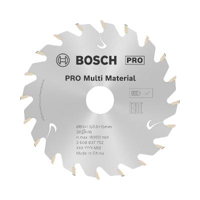 Disco Serra Circular Bosch Multimaterial Cordless 85mm30D