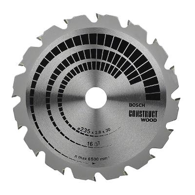 Disco Serra Circular Bosch Construct Wood Ø235X30mm 16D