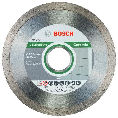 Disco Diamantado Liso Bosch Std Ceramic 115X22,23X1,6X7mm
