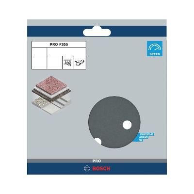 Disco De Lixa Bosch Pro F355 150mm Grano 600 - 5 Unidades