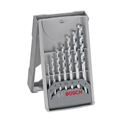 Jogo Brocas Para Concreto Bosch Cyl-1 Ø3-4-5-5.5-6-7-8mm