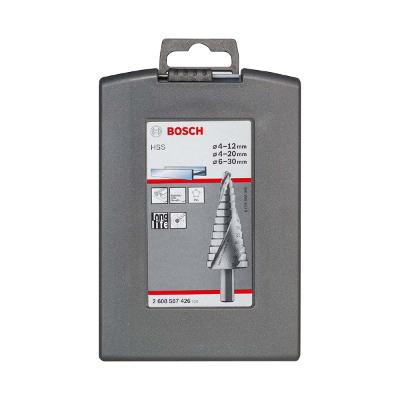 Jogo Broca Escalonada Para Metal Bosch Hss 3 Peças
