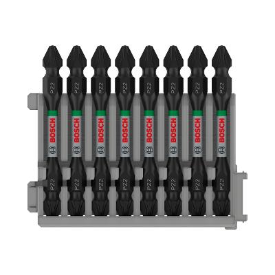 Jogo Bits Bosch Pro Pozidriv Impact Duplo 65mm 8Un
