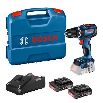 Furadeira Parafusadeira Bosch Gsb 18V-90C 18V + 2B E Maleta