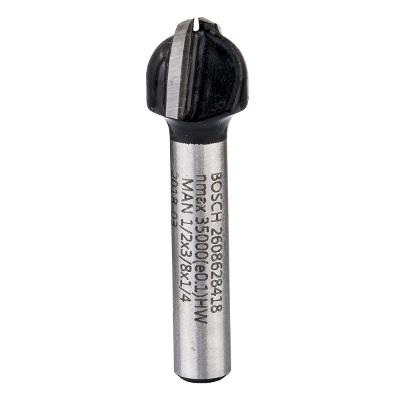 Fresa De Meia-Cana Bosch Standard 1/4'' 6,3X2,7X9,2mm G40mm