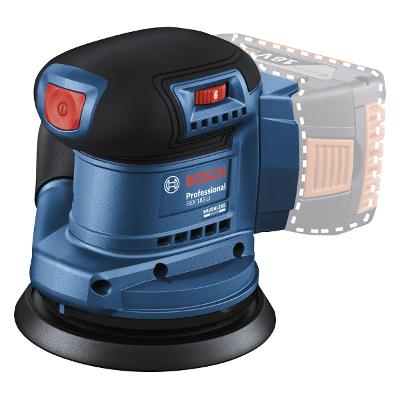 Lixadeira Roto Orbital Bosch Gex 185-Li 18V Sem Bateria