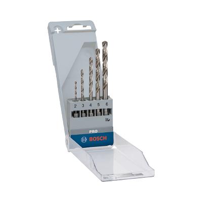 Jogo De Brocas Bosch Pro Metal Hss-G Hex 2,0-6,0mm 5Un